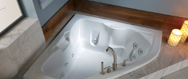 SMC manufactured shower & tub