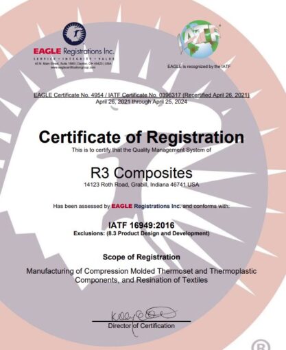 IATF certificate